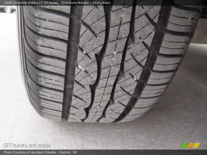 Silverstone Metallic / Ebony Black 2006 Chevrolet Malibu LT V6 Sedan