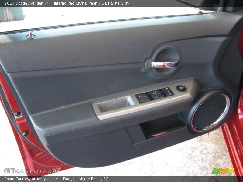 Inferno Red Crystal Pearl / Dark Slate Gray 2010 Dodge Avenger R/T