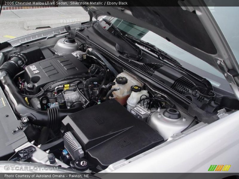 Silverstone Metallic / Ebony Black 2006 Chevrolet Malibu LT V6 Sedan