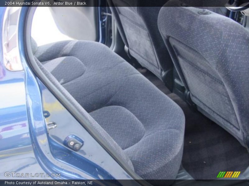 Ardor Blue / Black 2004 Hyundai Sonata V6