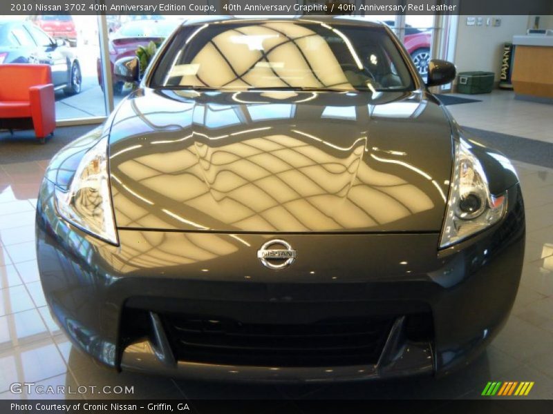 40th Anniversary Graphite / 40th Anniversary Red Leather 2010 Nissan 370Z 40th Anniversary Edition Coupe
