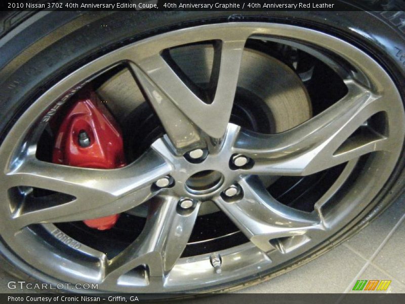 40th Anniversary Graphite / 40th Anniversary Red Leather 2010 Nissan 370Z 40th Anniversary Edition Coupe