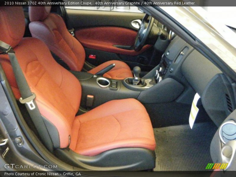 40th Anniversary Graphite / 40th Anniversary Red Leather 2010 Nissan 370Z 40th Anniversary Edition Coupe