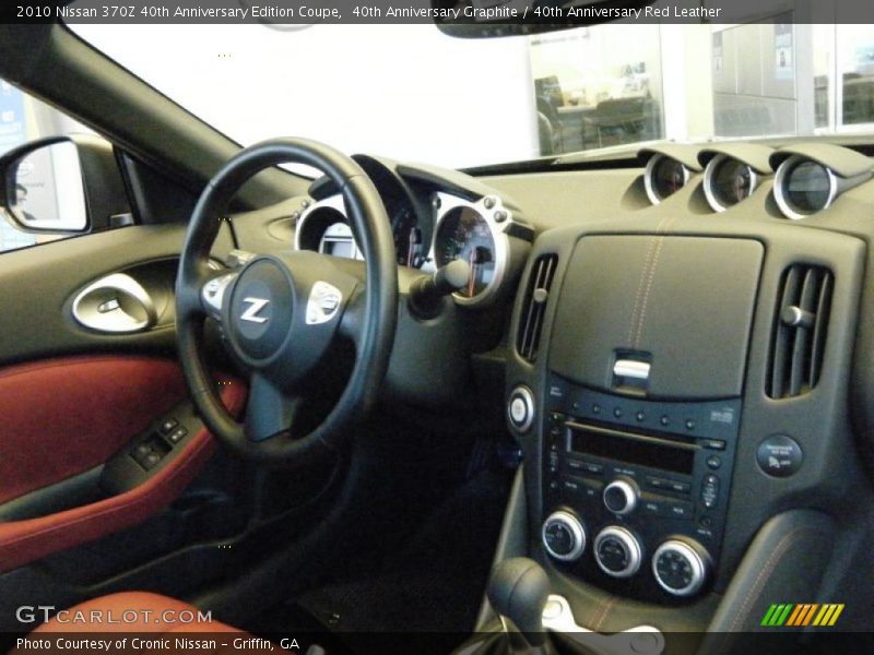 40th Anniversary Graphite / 40th Anniversary Red Leather 2010 Nissan 370Z 40th Anniversary Edition Coupe