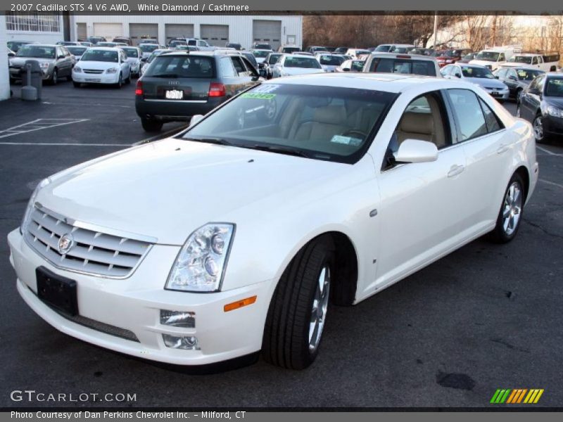 White Diamond / Cashmere 2007 Cadillac STS 4 V6 AWD