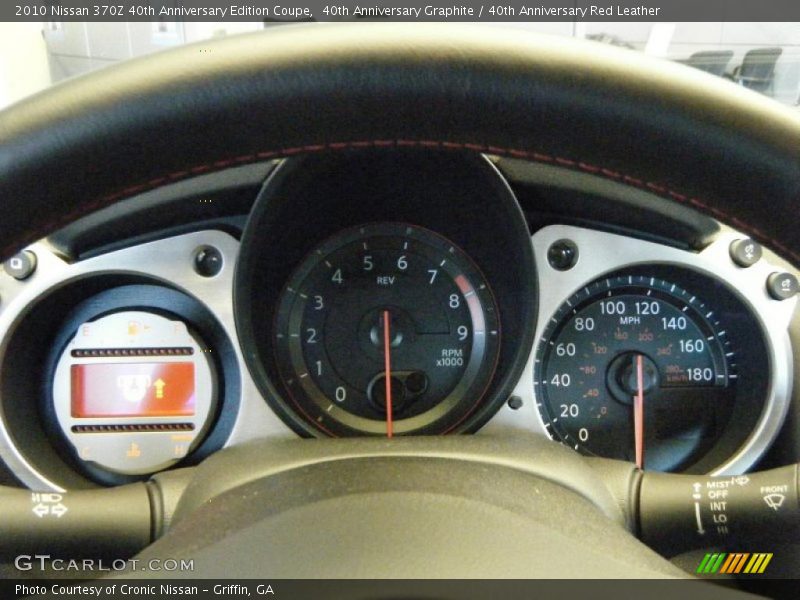 40th Anniversary Graphite / 40th Anniversary Red Leather 2010 Nissan 370Z 40th Anniversary Edition Coupe