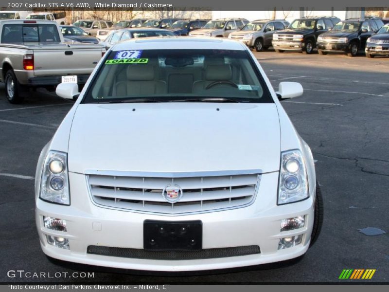 White Diamond / Cashmere 2007 Cadillac STS 4 V6 AWD