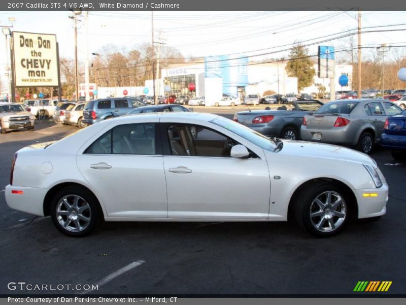 White Diamond / Cashmere 2007 Cadillac STS 4 V6 AWD