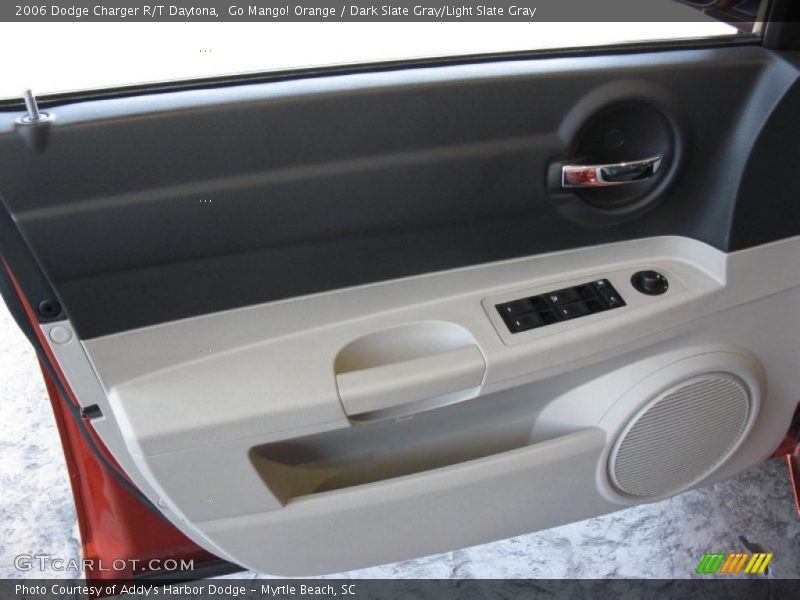Go Mango! Orange / Dark Slate Gray/Light Slate Gray 2006 Dodge Charger R/T Daytona