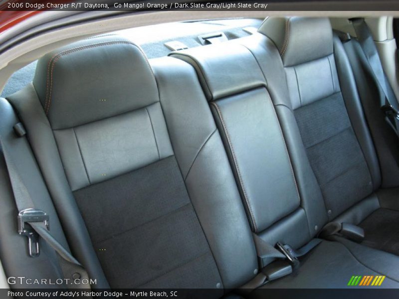 Go Mango! Orange / Dark Slate Gray/Light Slate Gray 2006 Dodge Charger R/T Daytona