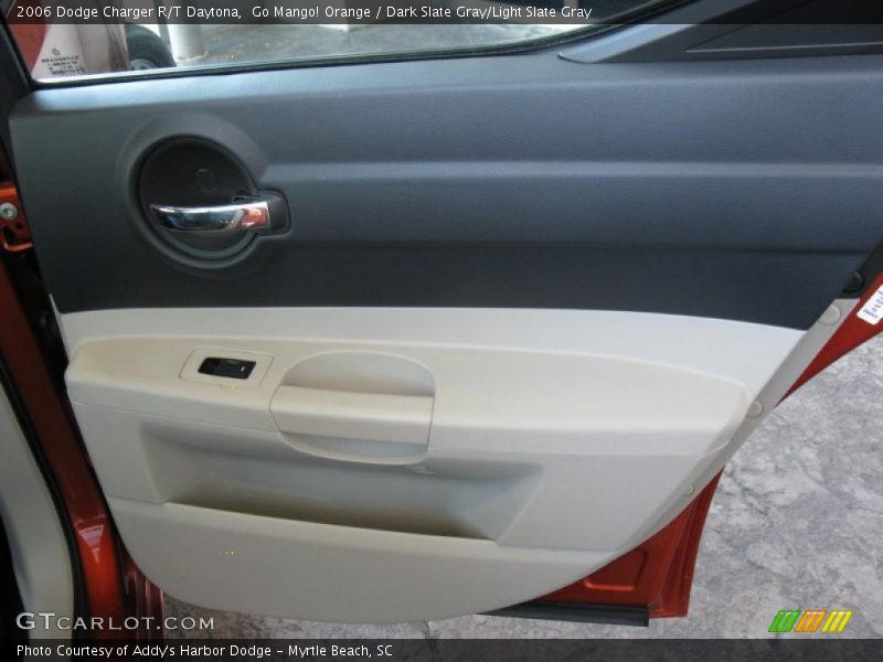 Go Mango! Orange / Dark Slate Gray/Light Slate Gray 2006 Dodge Charger R/T Daytona