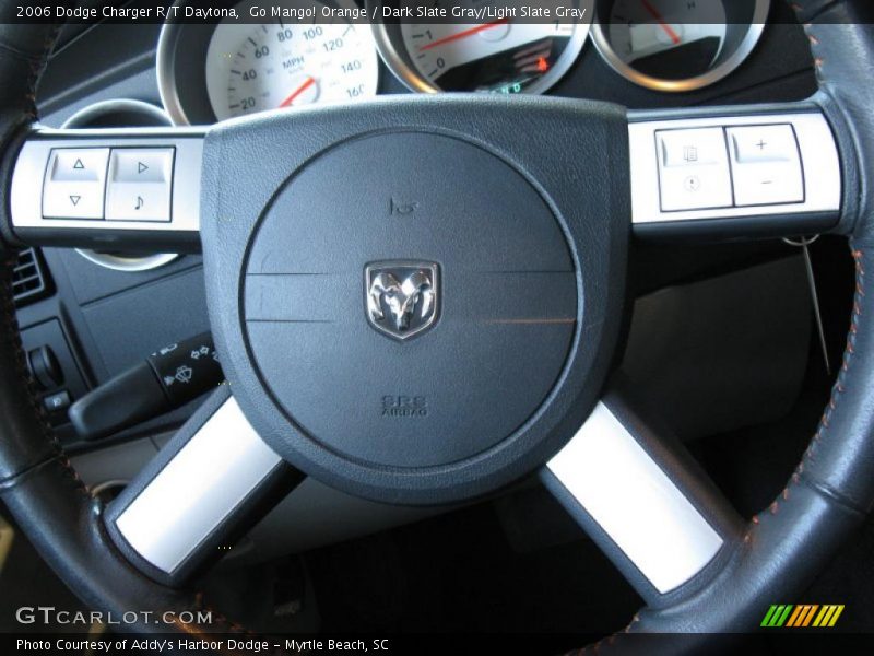 Go Mango! Orange / Dark Slate Gray/Light Slate Gray 2006 Dodge Charger R/T Daytona