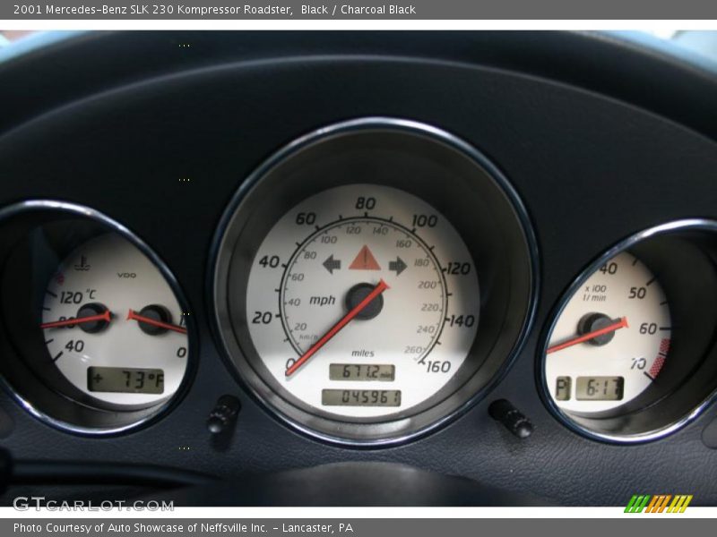 Black / Charcoal Black 2001 Mercedes-Benz SLK 230 Kompressor Roadster