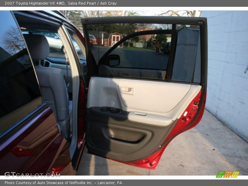 Salsa Red Pearl / Ash Gray 2007 Toyota Highlander V6 4WD