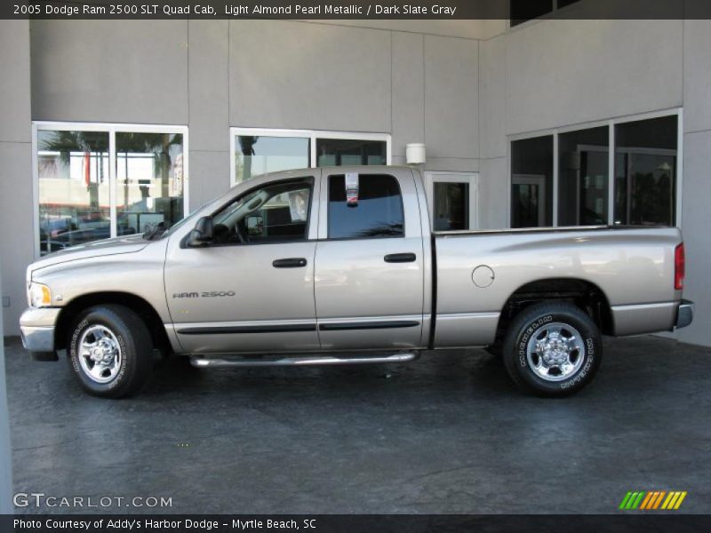 Light Almond Pearl Metallic / Dark Slate Gray 2005 Dodge Ram 2500 SLT Quad Cab