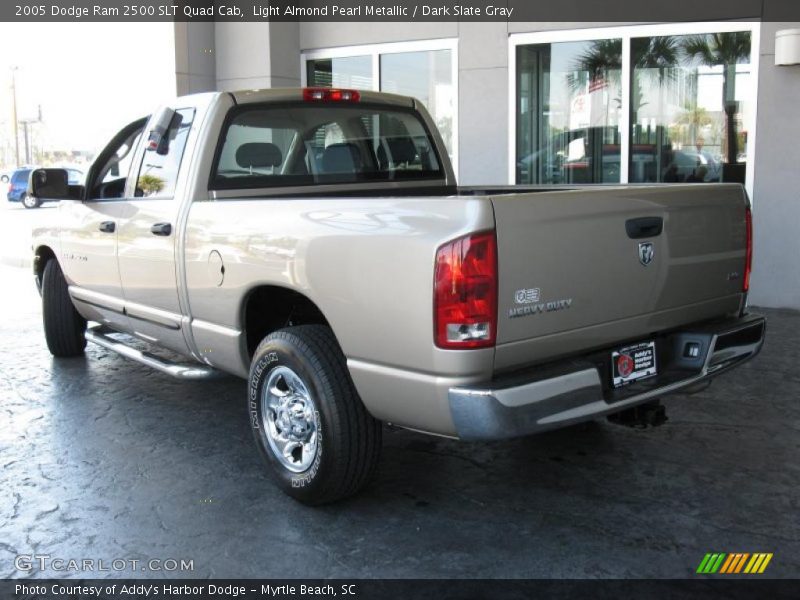 Light Almond Pearl Metallic / Dark Slate Gray 2005 Dodge Ram 2500 SLT Quad Cab