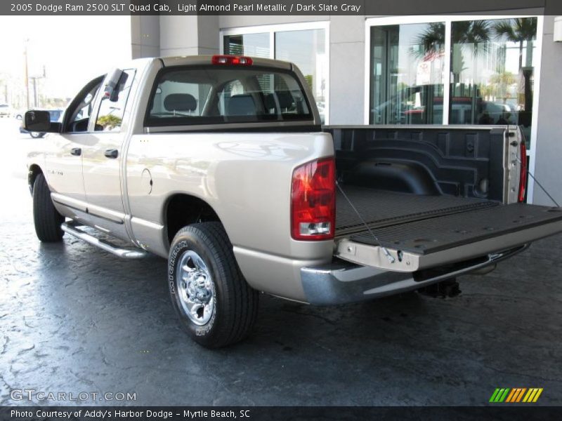 Light Almond Pearl Metallic / Dark Slate Gray 2005 Dodge Ram 2500 SLT Quad Cab