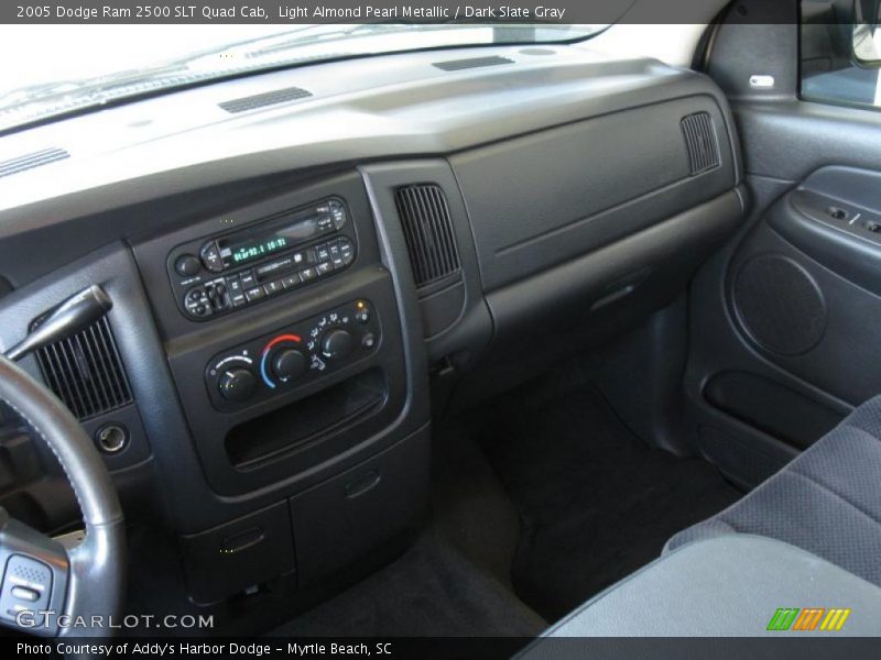 Light Almond Pearl Metallic / Dark Slate Gray 2005 Dodge Ram 2500 SLT Quad Cab