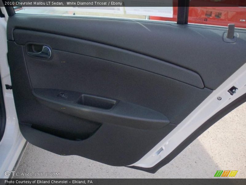 White Diamond Tricoat / Ebony 2010 Chevrolet Malibu LT Sedan