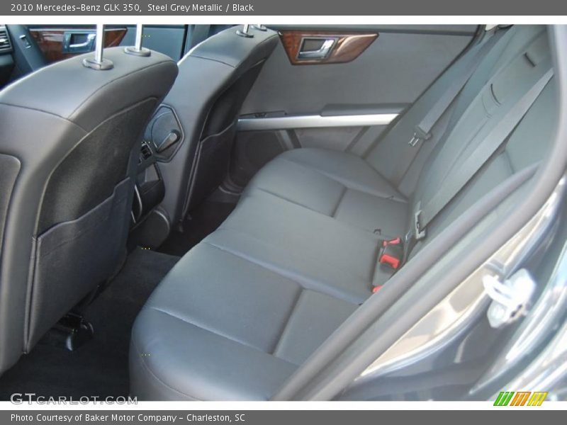 Steel Grey Metallic / Black 2010 Mercedes-Benz GLK 350