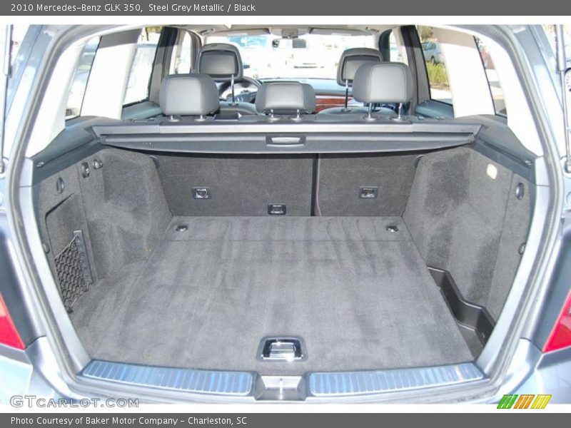 Steel Grey Metallic / Black 2010 Mercedes-Benz GLK 350