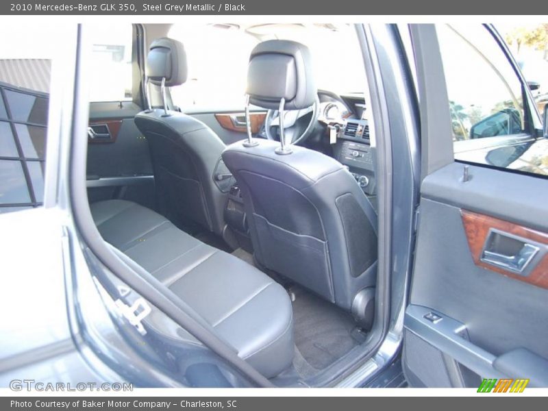 Steel Grey Metallic / Black 2010 Mercedes-Benz GLK 350