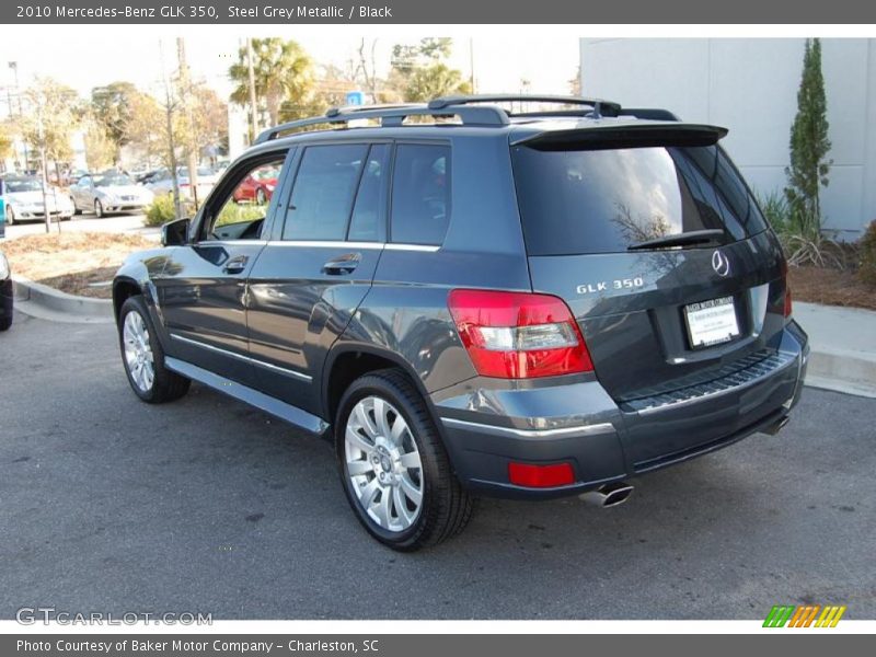 Steel Grey Metallic / Black 2010 Mercedes-Benz GLK 350