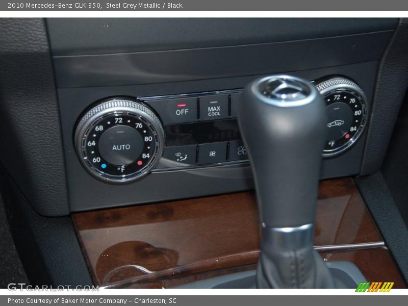Steel Grey Metallic / Black 2010 Mercedes-Benz GLK 350