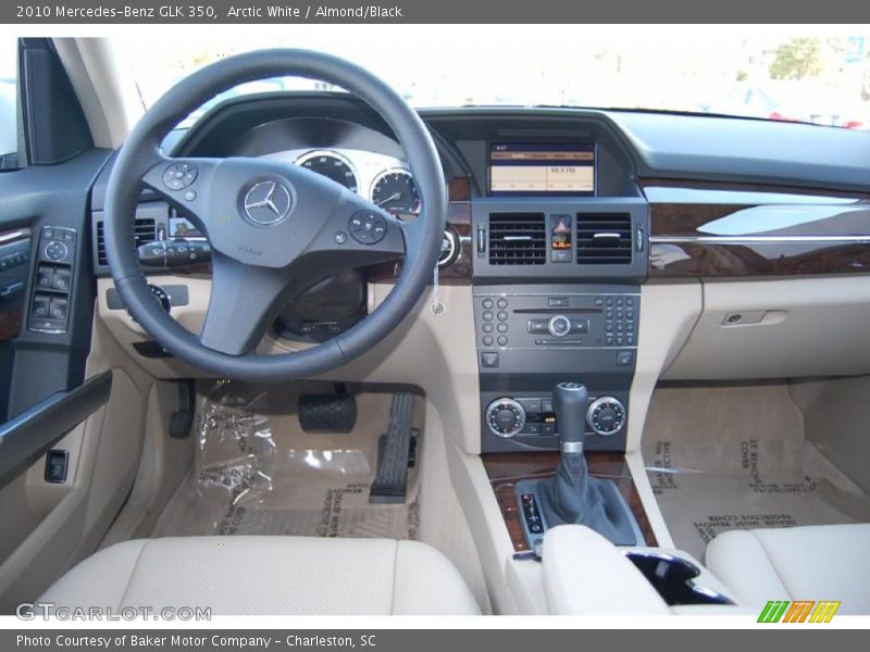 Arctic White / Almond/Black 2010 Mercedes-Benz GLK 350