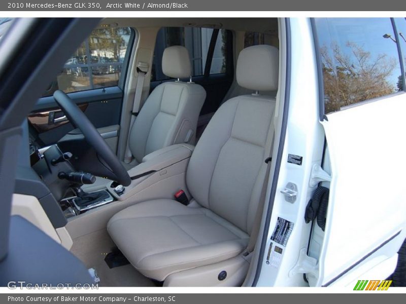 Arctic White / Almond/Black 2010 Mercedes-Benz GLK 350