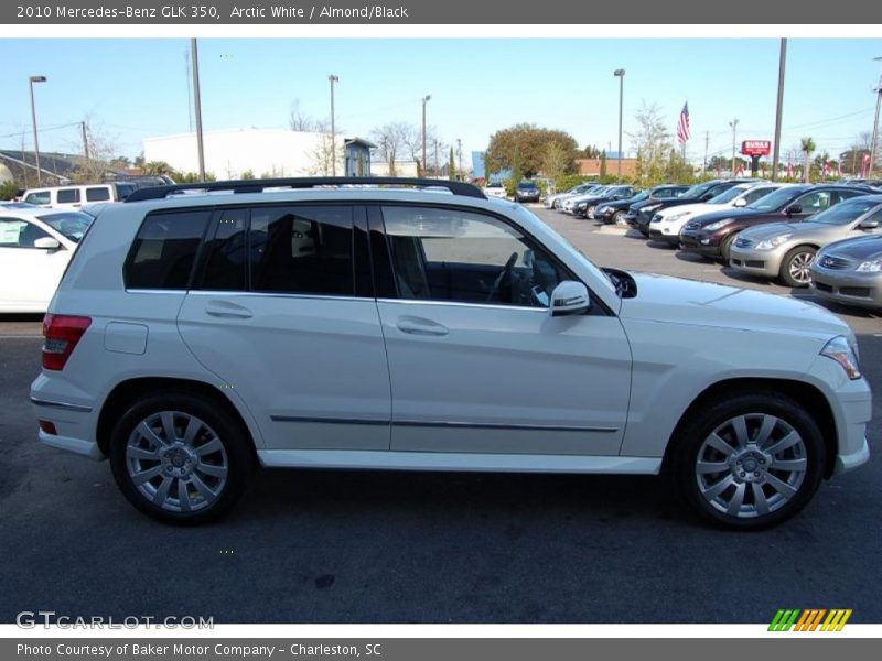 Arctic White / Almond/Black 2010 Mercedes-Benz GLK 350