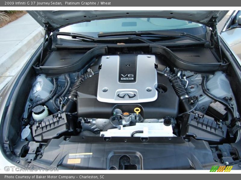 Platinum Graphite / Wheat 2009 Infiniti G 37 Journey Sedan