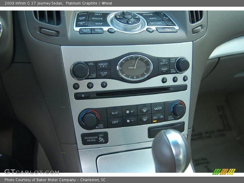 Platinum Graphite / Wheat 2009 Infiniti G 37 Journey Sedan