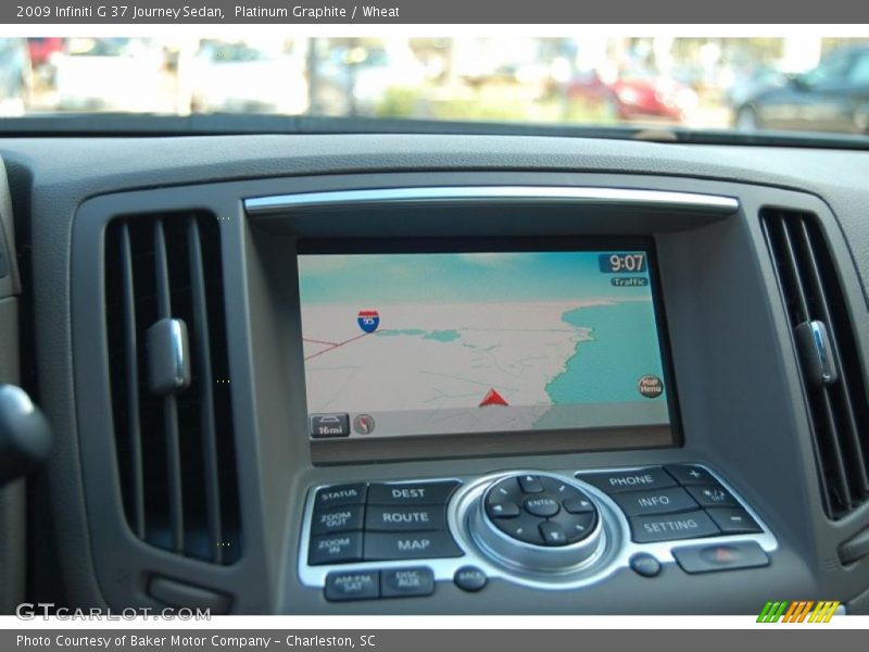 Platinum Graphite / Wheat 2009 Infiniti G 37 Journey Sedan