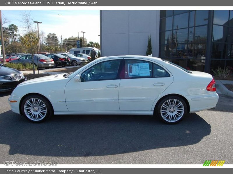 Arctic White / Ash 2008 Mercedes-Benz E 350 Sedan