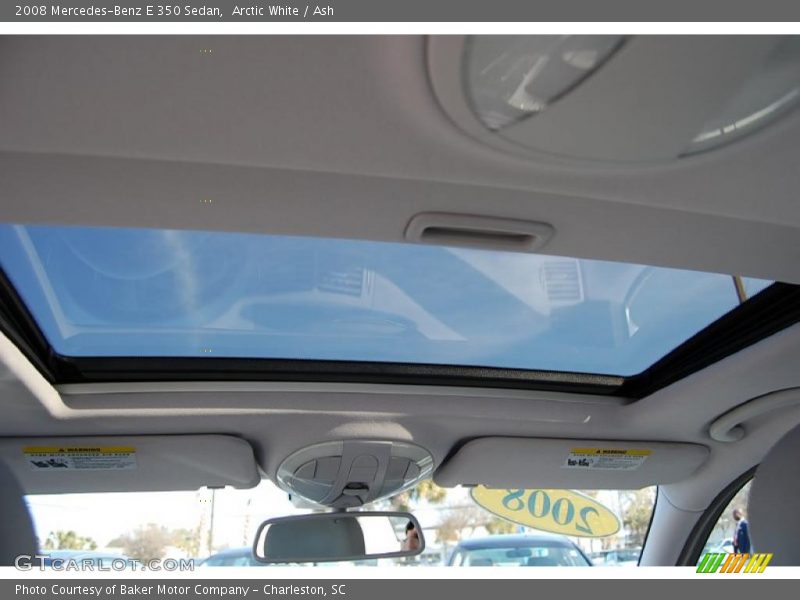 Arctic White / Ash 2008 Mercedes-Benz E 350 Sedan