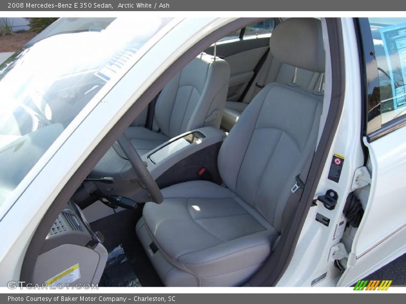Arctic White / Ash 2008 Mercedes-Benz E 350 Sedan