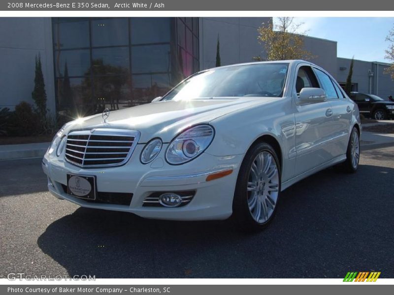 Arctic White / Ash 2008 Mercedes-Benz E 350 Sedan