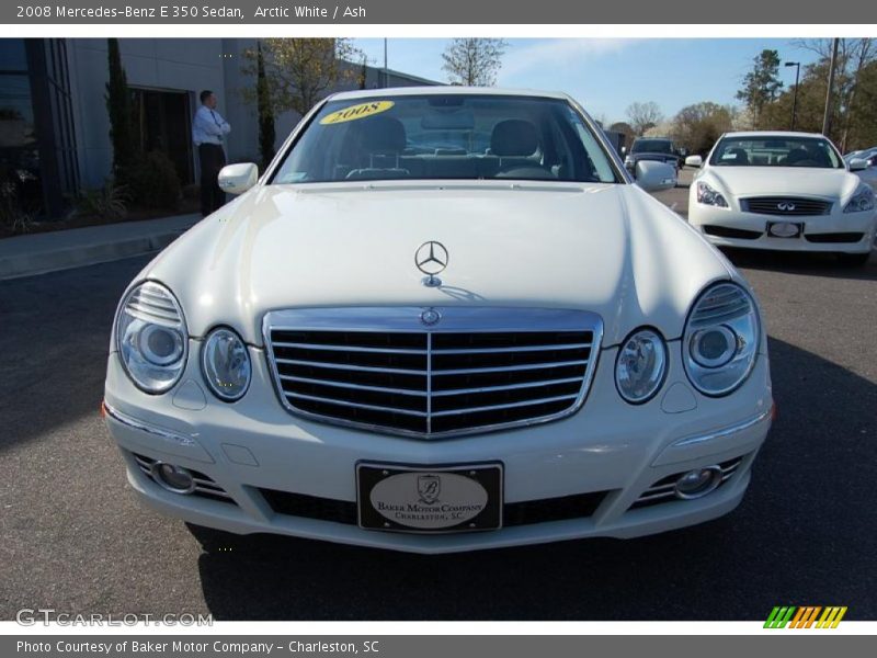 Arctic White / Ash 2008 Mercedes-Benz E 350 Sedan