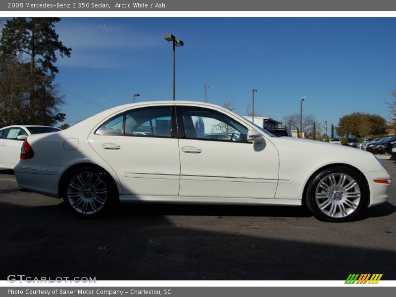Arctic White / Ash 2008 Mercedes-Benz E 350 Sedan