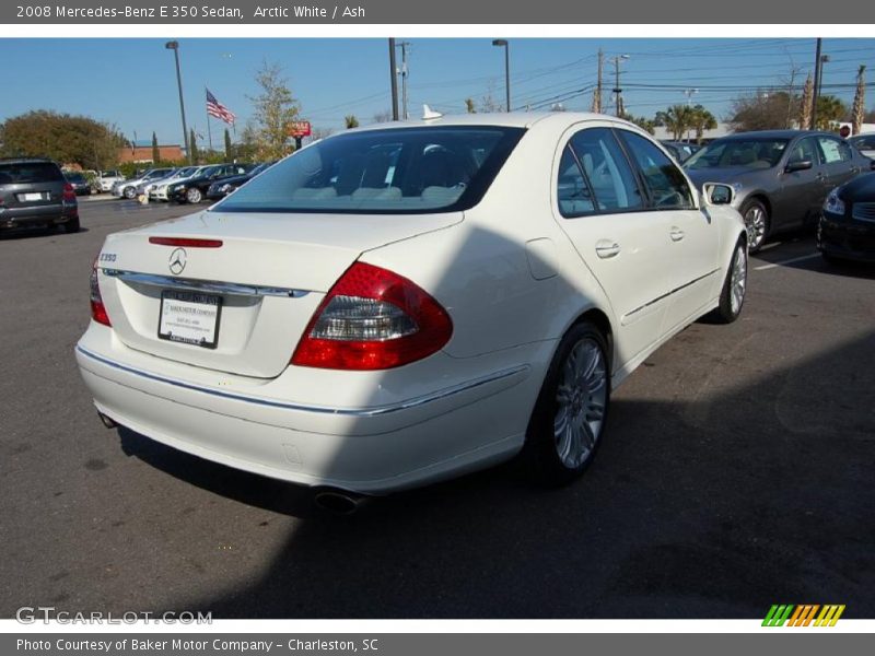 Arctic White / Ash 2008 Mercedes-Benz E 350 Sedan