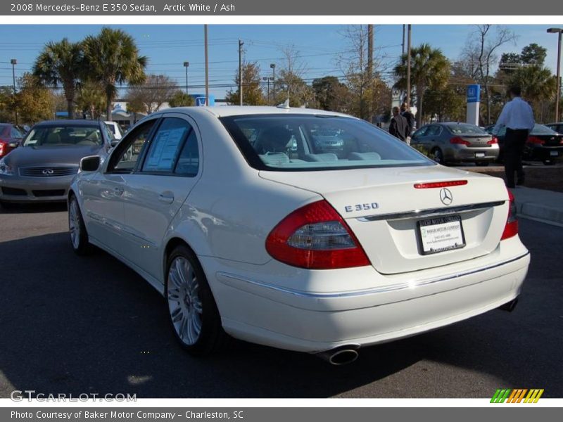 Arctic White / Ash 2008 Mercedes-Benz E 350 Sedan