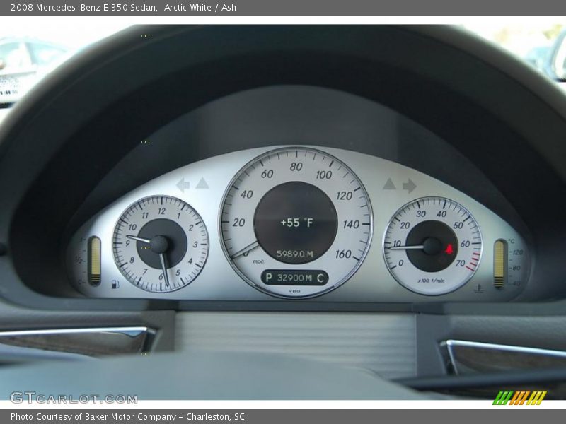 Arctic White / Ash 2008 Mercedes-Benz E 350 Sedan
