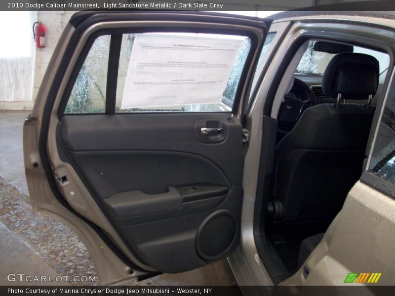 Light Sandstone Metallic / Dark Slate Gray 2010 Dodge Caliber Mainstreet