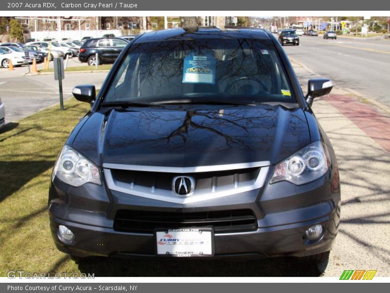 Carbon Gray Pearl / Taupe 2007 Acura RDX