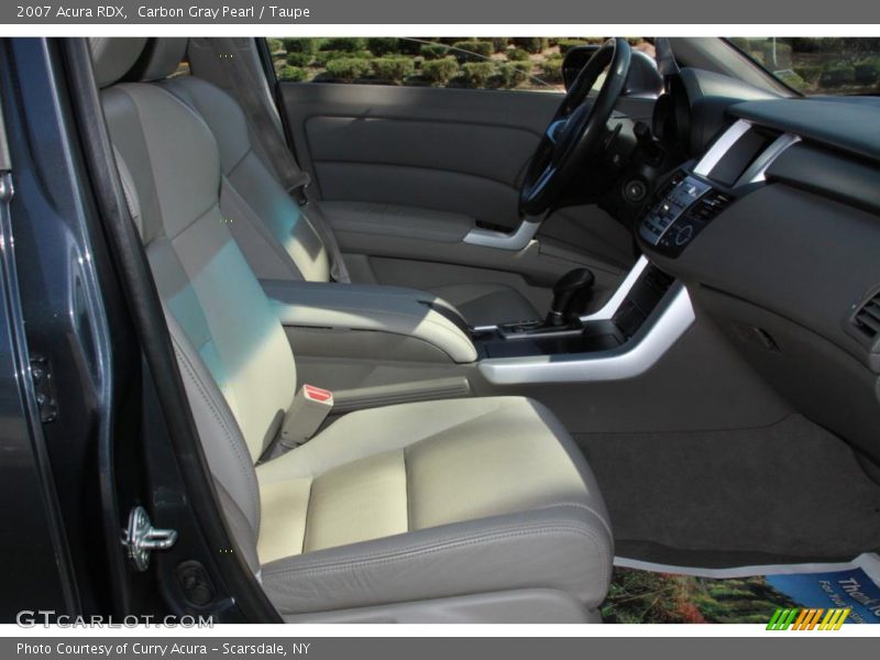Carbon Gray Pearl / Taupe 2007 Acura RDX