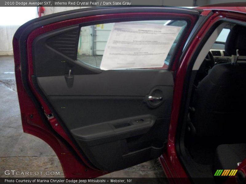 Inferno Red Crystal Pearl / Dark Slate Gray 2010 Dodge Avenger SXT