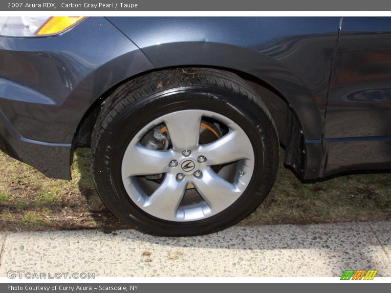 Carbon Gray Pearl / Taupe 2007 Acura RDX
