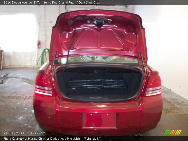 Inferno Red Crystal Pearl / Dark Slate Gray 2010 Dodge Avenger SXT