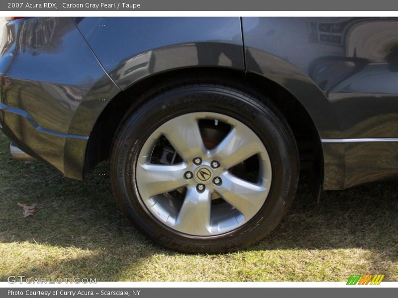 Carbon Gray Pearl / Taupe 2007 Acura RDX